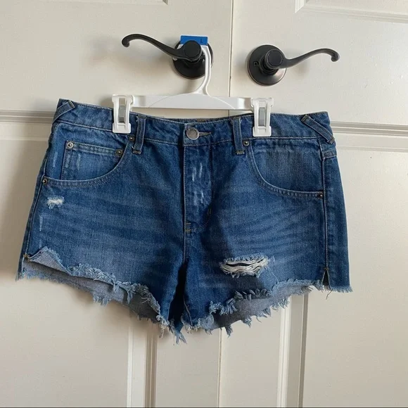 Life In Progress Denim Shorts Forever 21 - Picture 8 of 10